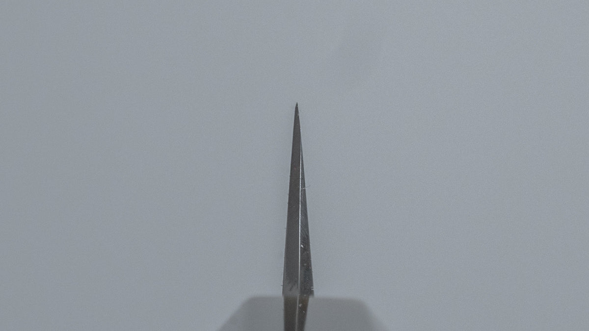 Hitohira Togashi White #1 Stainless Clad Migaki Petty 165mm Ziricote Handle - HITOHIRA