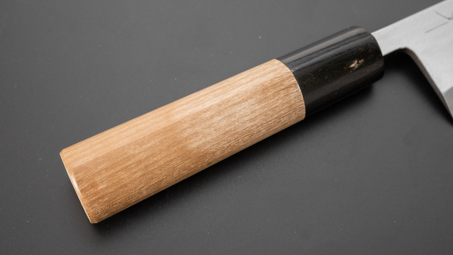 Hitohira Gorobei Blue #2 Deba 120mm Ho Wood Handle (D-Shape) - HITOHIRA