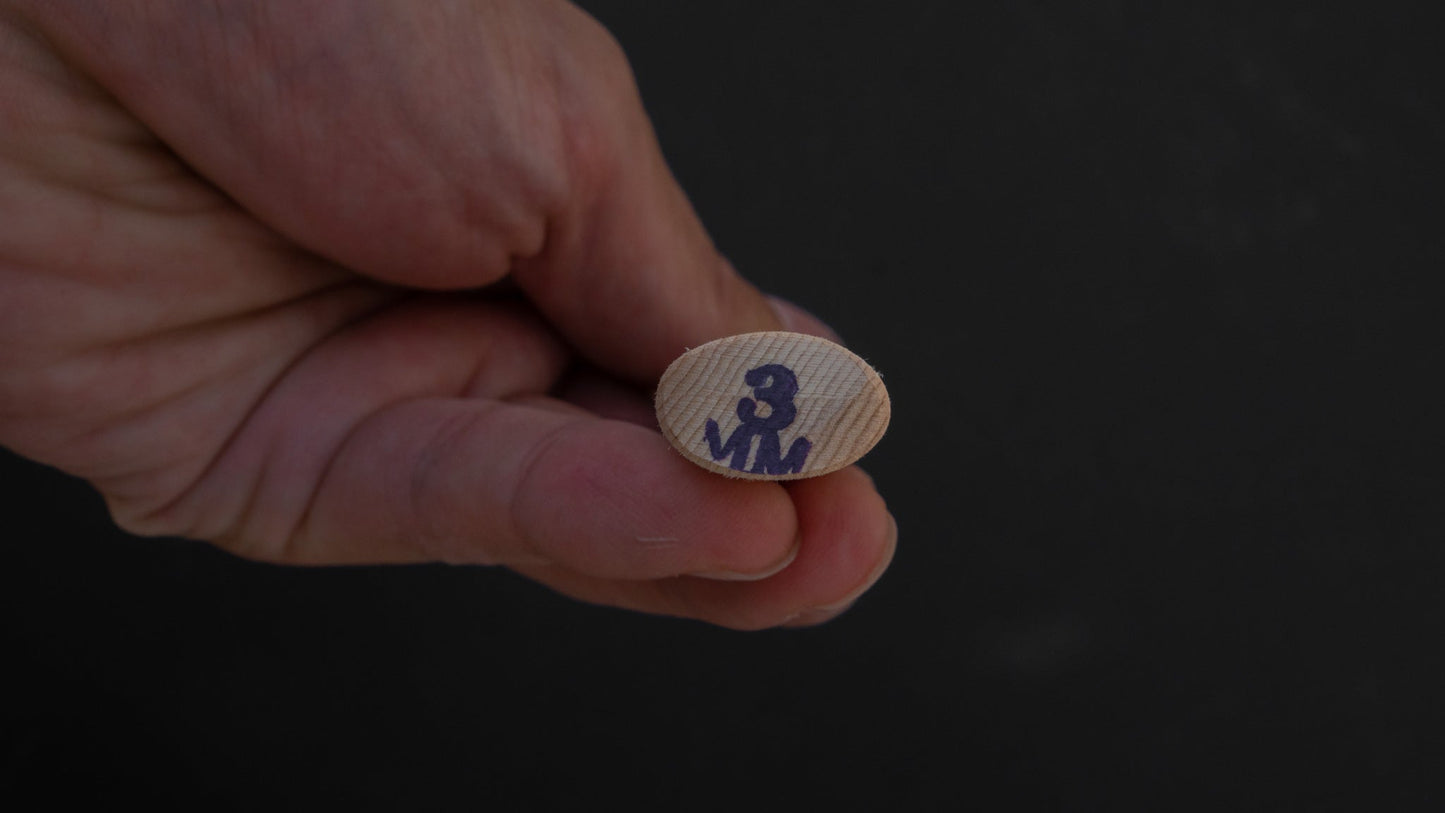 Morihei Kikuyu Cho-Koku-Tou Wood Carving Knife 3mm (Into) | HITOHIRA