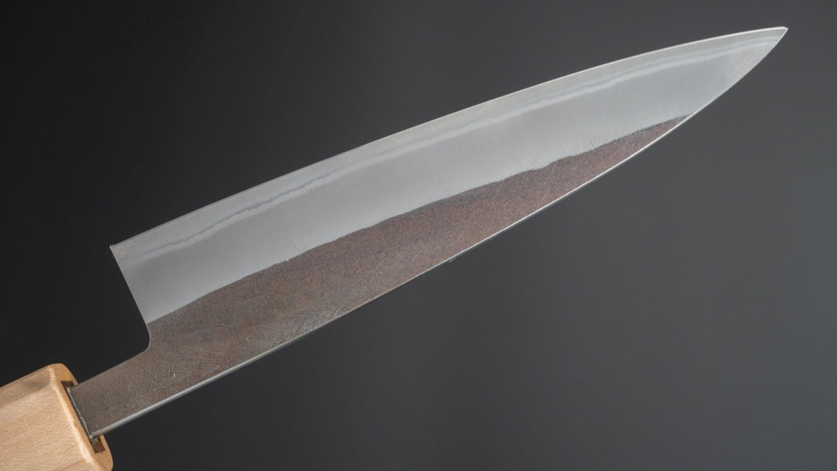 Hitohira TD Blue #2 Stainless Clad Kurouchi Petty 135mm Walnut Handle - HITOHIRA