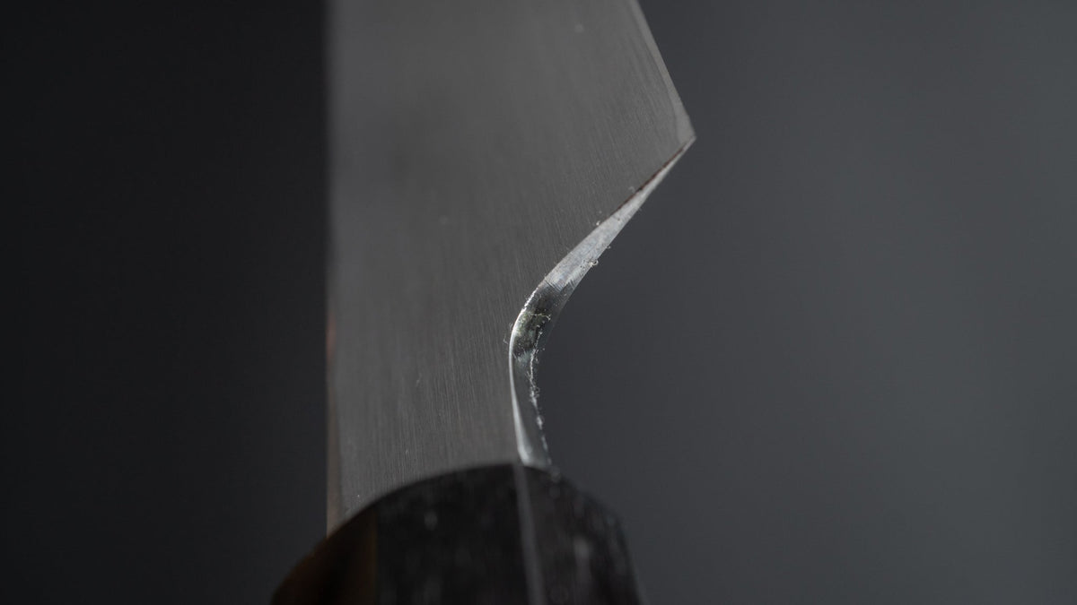 Hitohira Kikuchiyo Manzo White #3 Left-Handed Yanagiba 270mm Ho Wood Handle - HITOHIRA