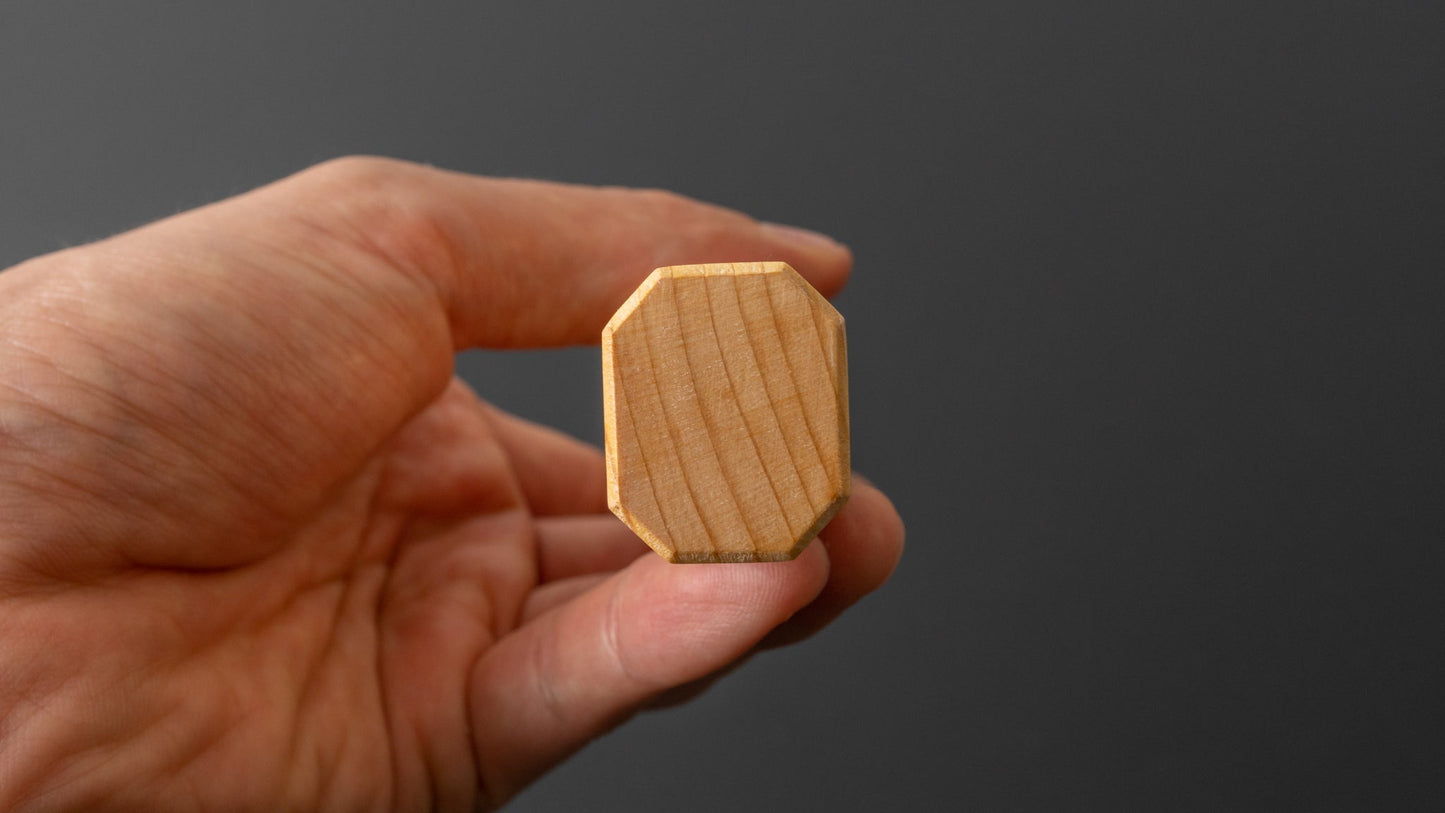 Hitohira WB Mono Handle Aomori Hiba 140mm (Thick) - HITOHIRA