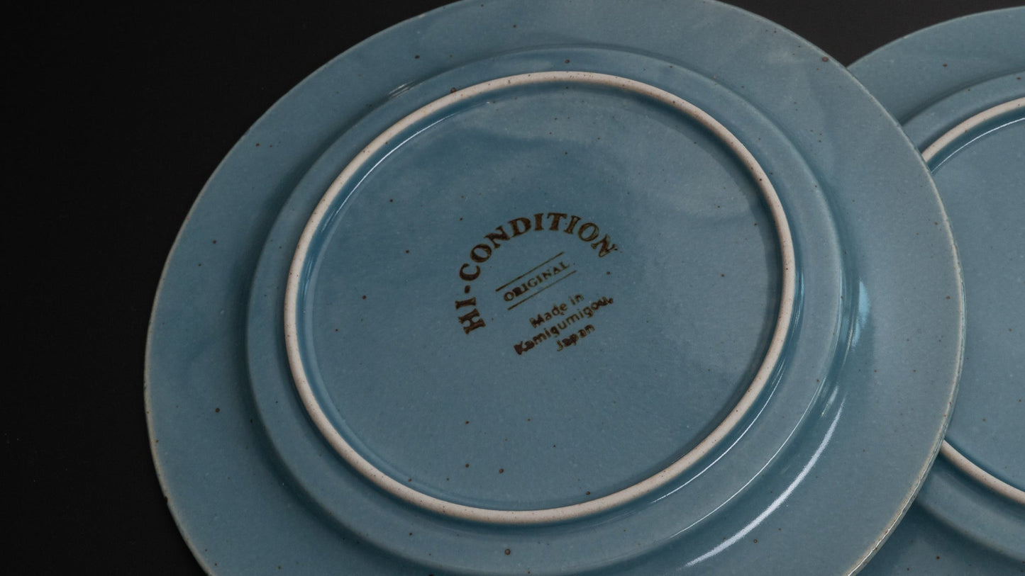 HI-CONDITION Lifestyle #005 Plate (HI-CON Blue) - HITOHIRA