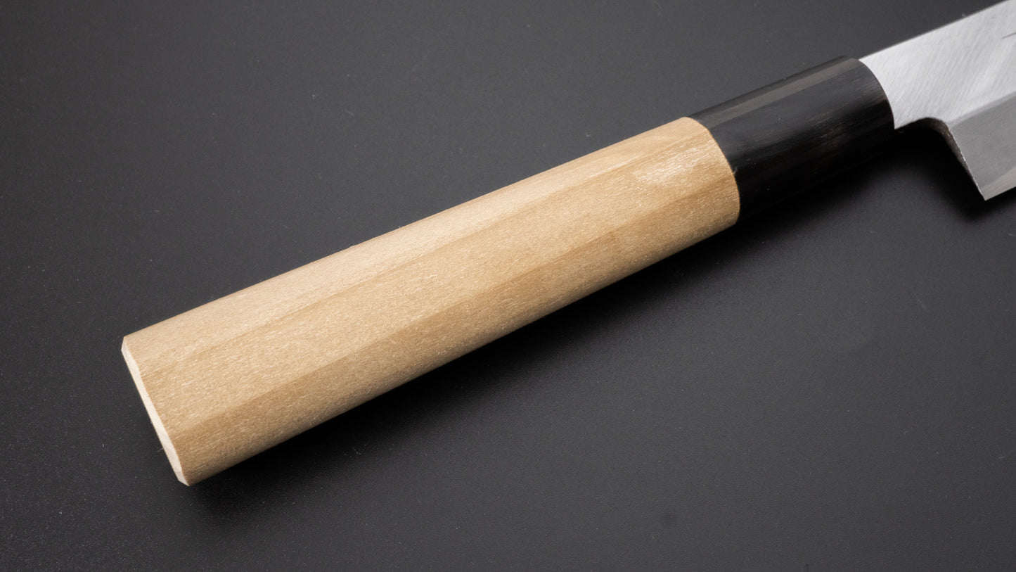 Hitohira Gorobei White #3 Yanagiba 240mm Ho Wood Handle (D-Shape) - HITOHIRA
