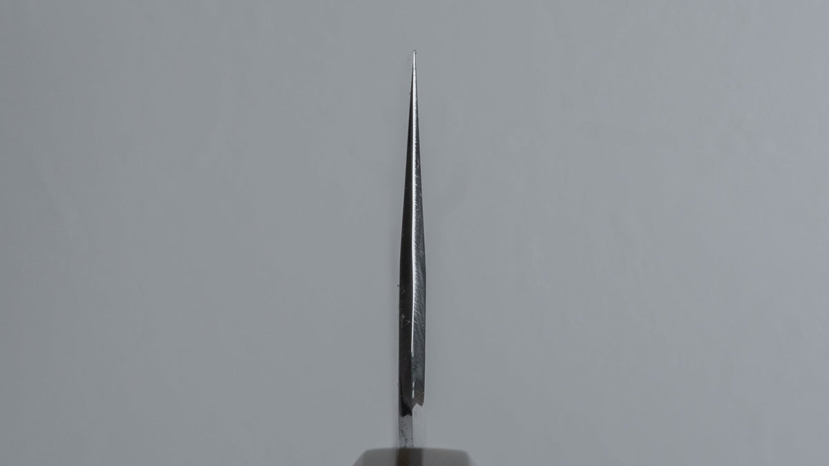Hitohira Togashi White #1 Stainless Clad Kurouchi Gyuto 270mm Taihei Ebony Handle - HITOHIRA