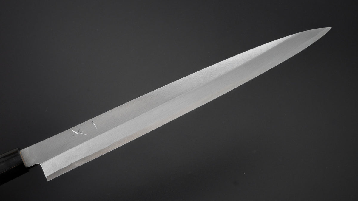 Hitohira Gorobei White #3 Yanagiba 300mm Ho Wood Handle (D-Shape) - HITOHIRA