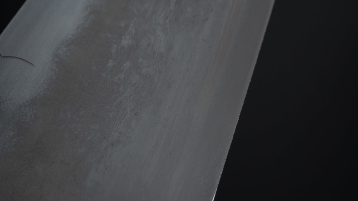 Hitohira Togashi Yohei Blue #1 Mizu Honyaki Gyuto 240mm Taihei Ebony Handle (#049/ Saya) - HITOHIRA