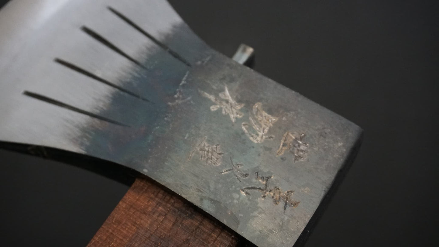 Yosuke Blue #2 Axe Evergreen Oak Handle - HITOHIRA
