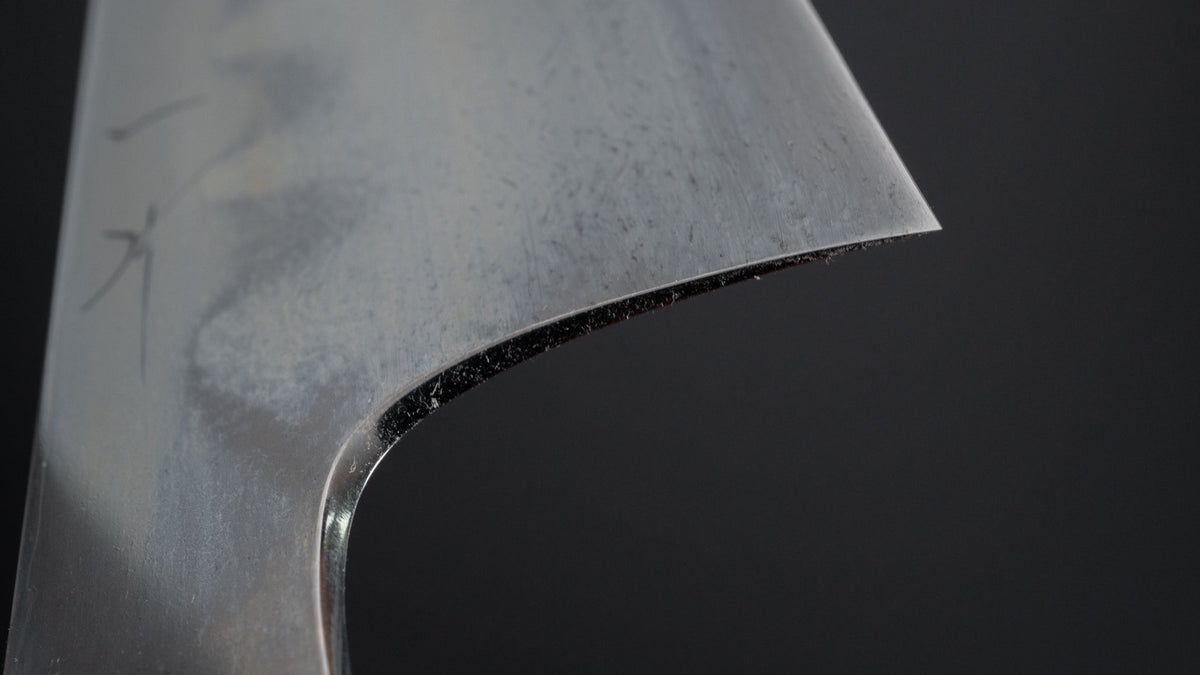 Hitohira Togashi Yohei Blue #1 Mizu Honyaki Gyuto 240mm Taihei Makassar Ebony Handle (#050/ Saya) - HITOHIRA