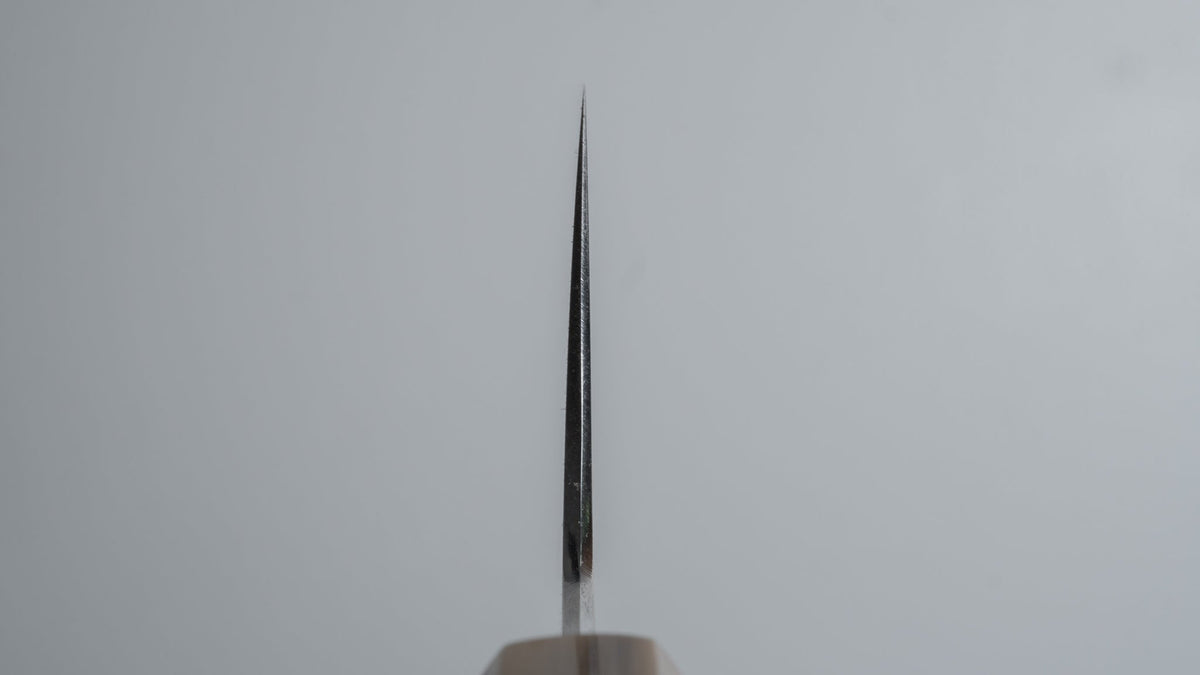 Hitohira Togashi Yohei Blue #1 Mizu Honyaki Gyuto 240mm Taihei Makassar Ebony Handle (#050/ Saya) - HITOHIRA