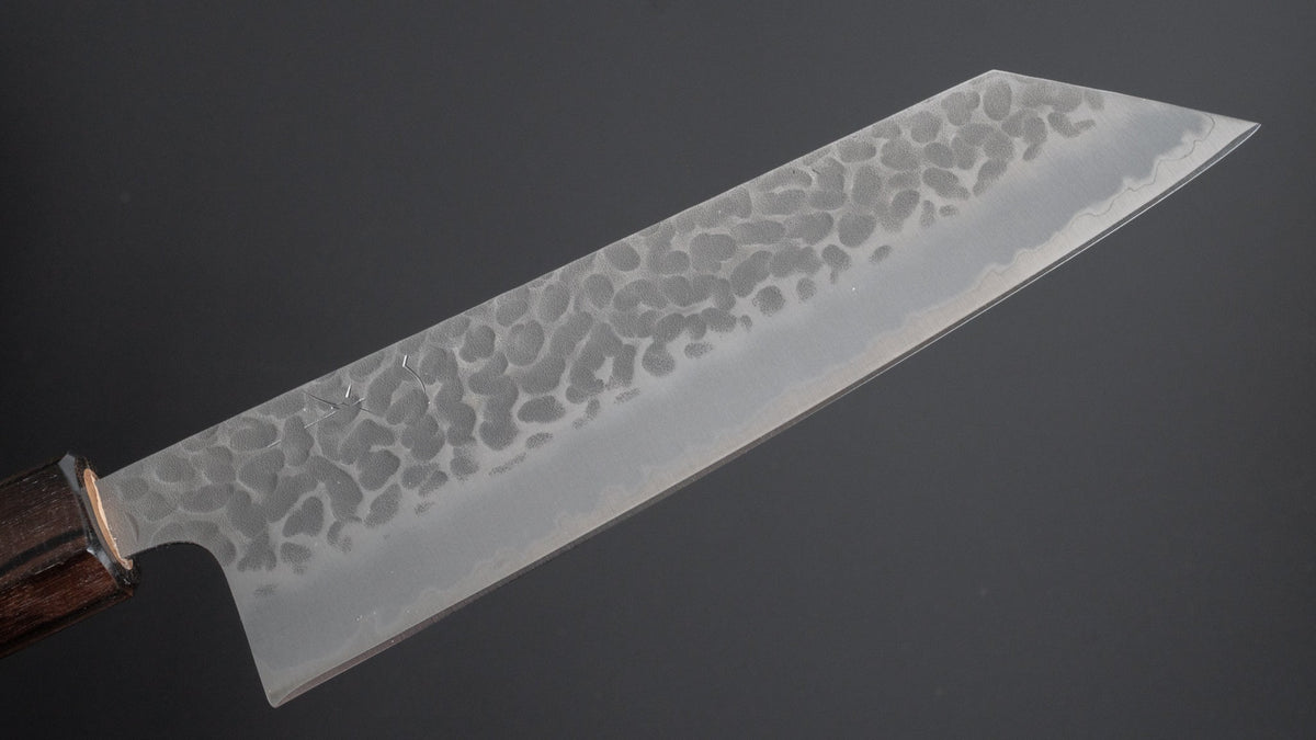 Hitohira Futana SB Migaki Tsuchime Bunka Cherry Wood Handle - HITOHIRA