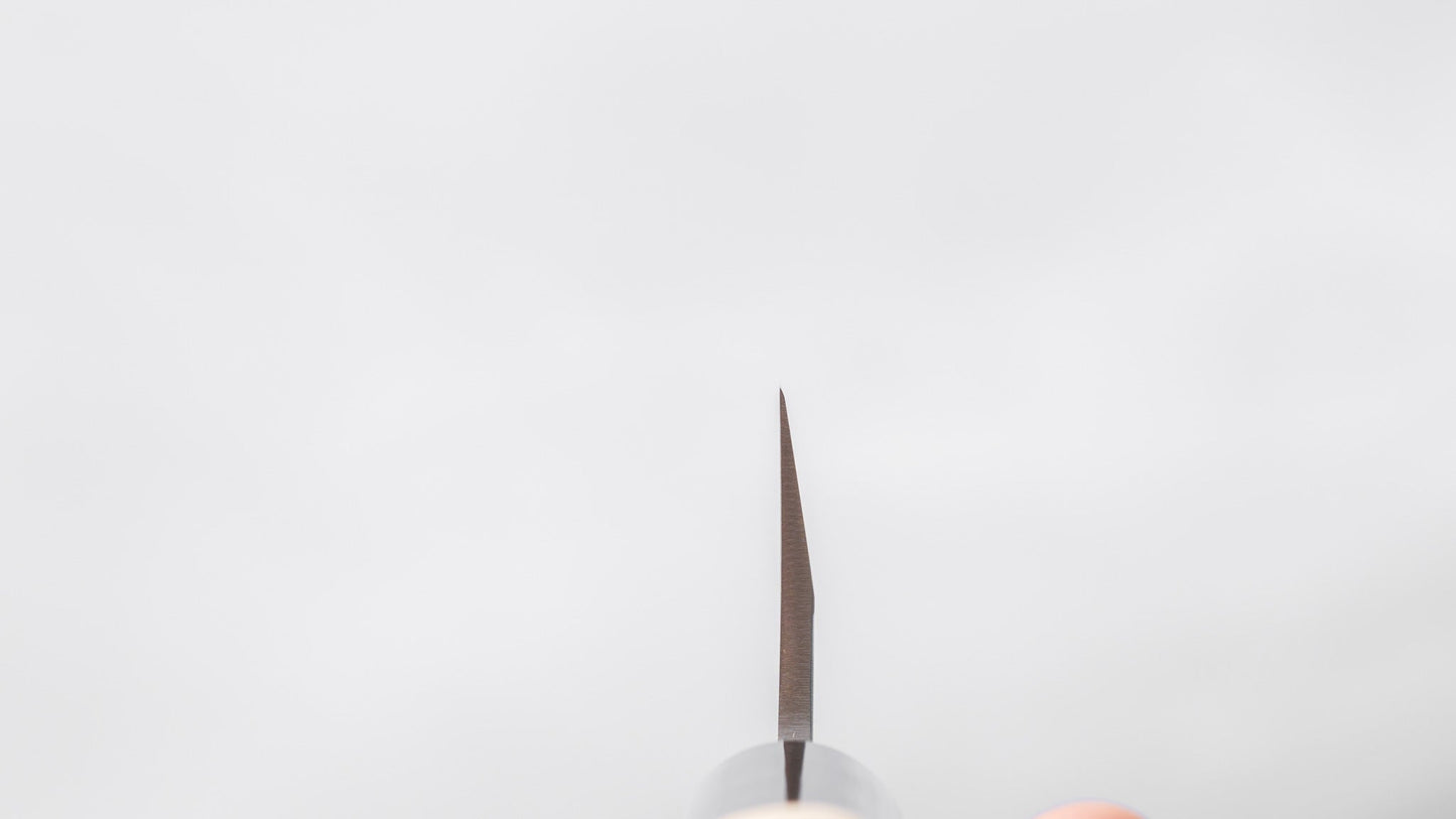 Tsubaya Stainless Left-Handed Deba 105mm Ho Wood Handle | HITOHIRA