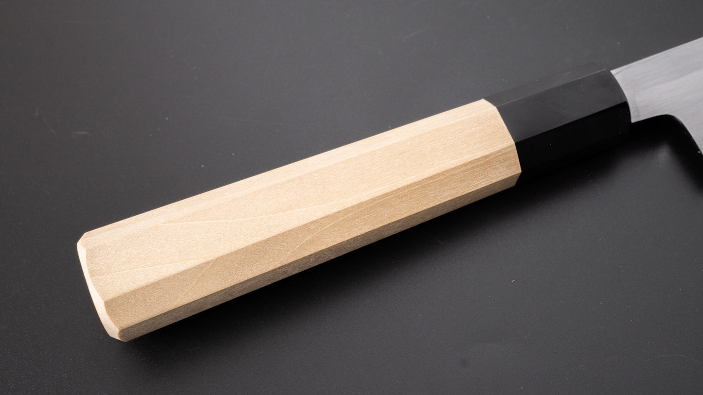 Hitohira Kikuchiyo Manzo White #3 Left-Handed Yanagiba 300mm Ho Wood Handle - HITOHIRA