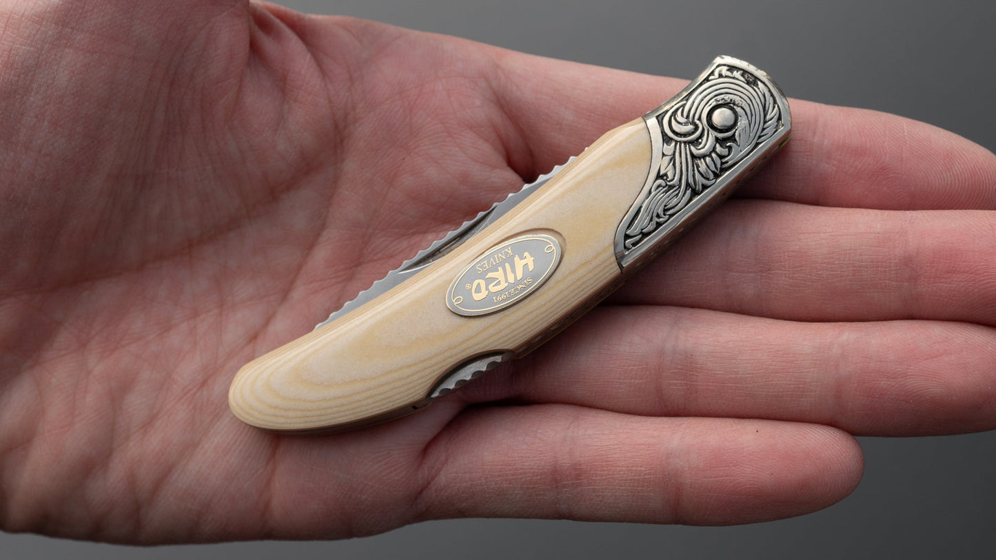 Hiro Knives Pocket Folding Knife (#002) | HITOHIRA