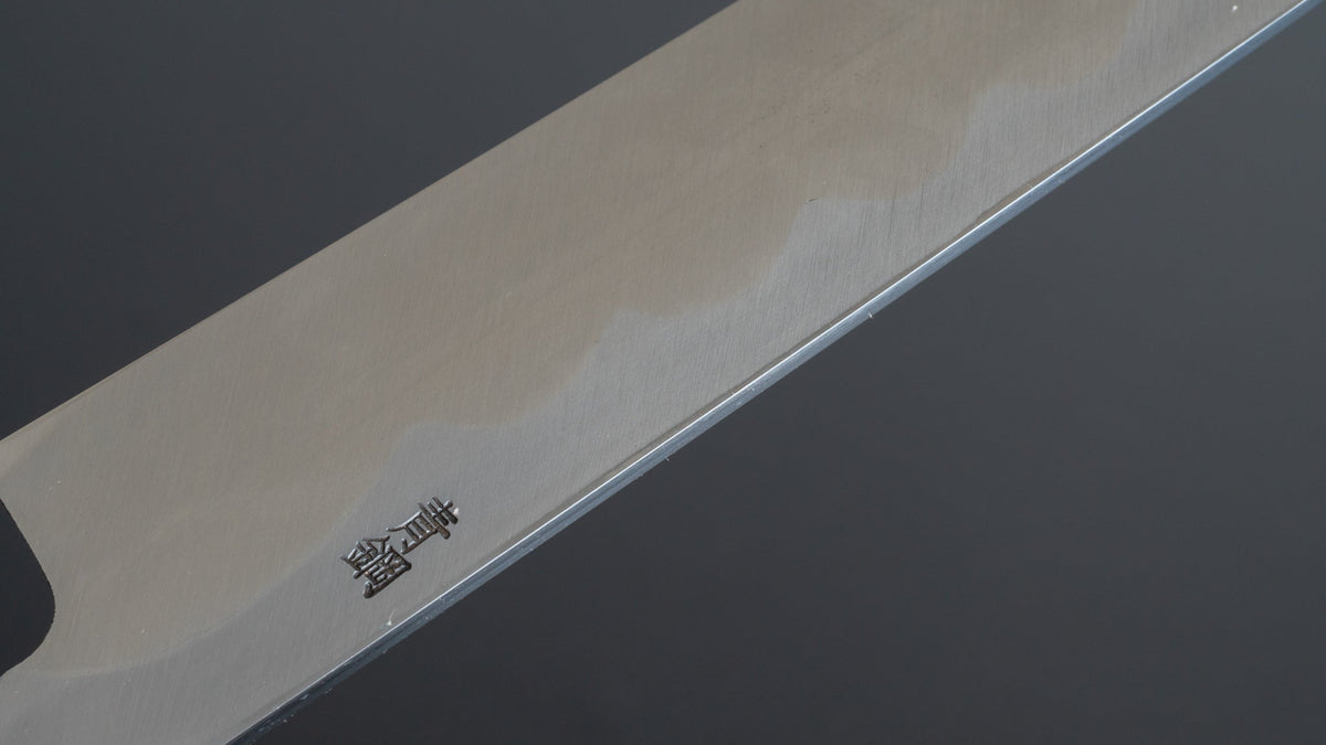 Hitohira Kikuchiyo Manzo Blue #2 Yanagiba 330mm Ho Wood Handle (Saya) - HITOHIRA