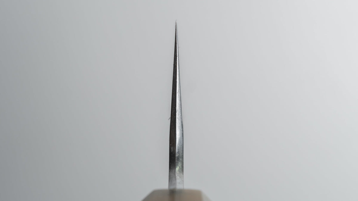 Hitohira Kikuchiyo Kyuzo White #2 Kurouchi Gyuto 210mm Ebony Handle - HITOHIRA