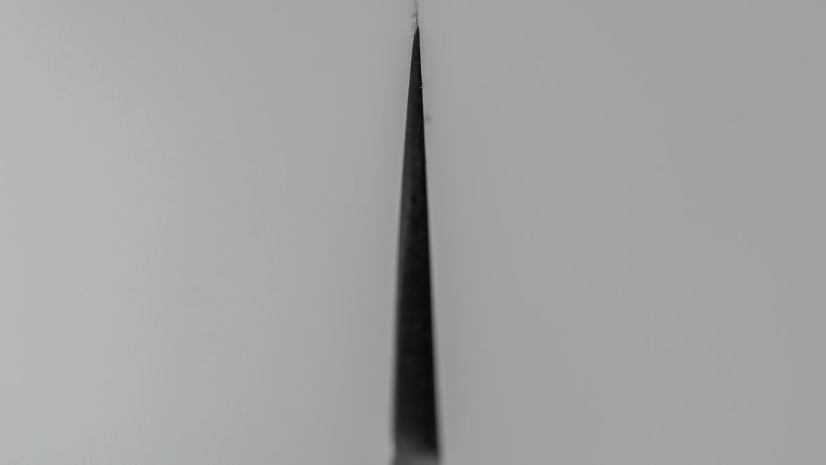 Hitohira Vintage SK Honesuki Kaku Ebony Handle (No Bolster) - HITOHIRA