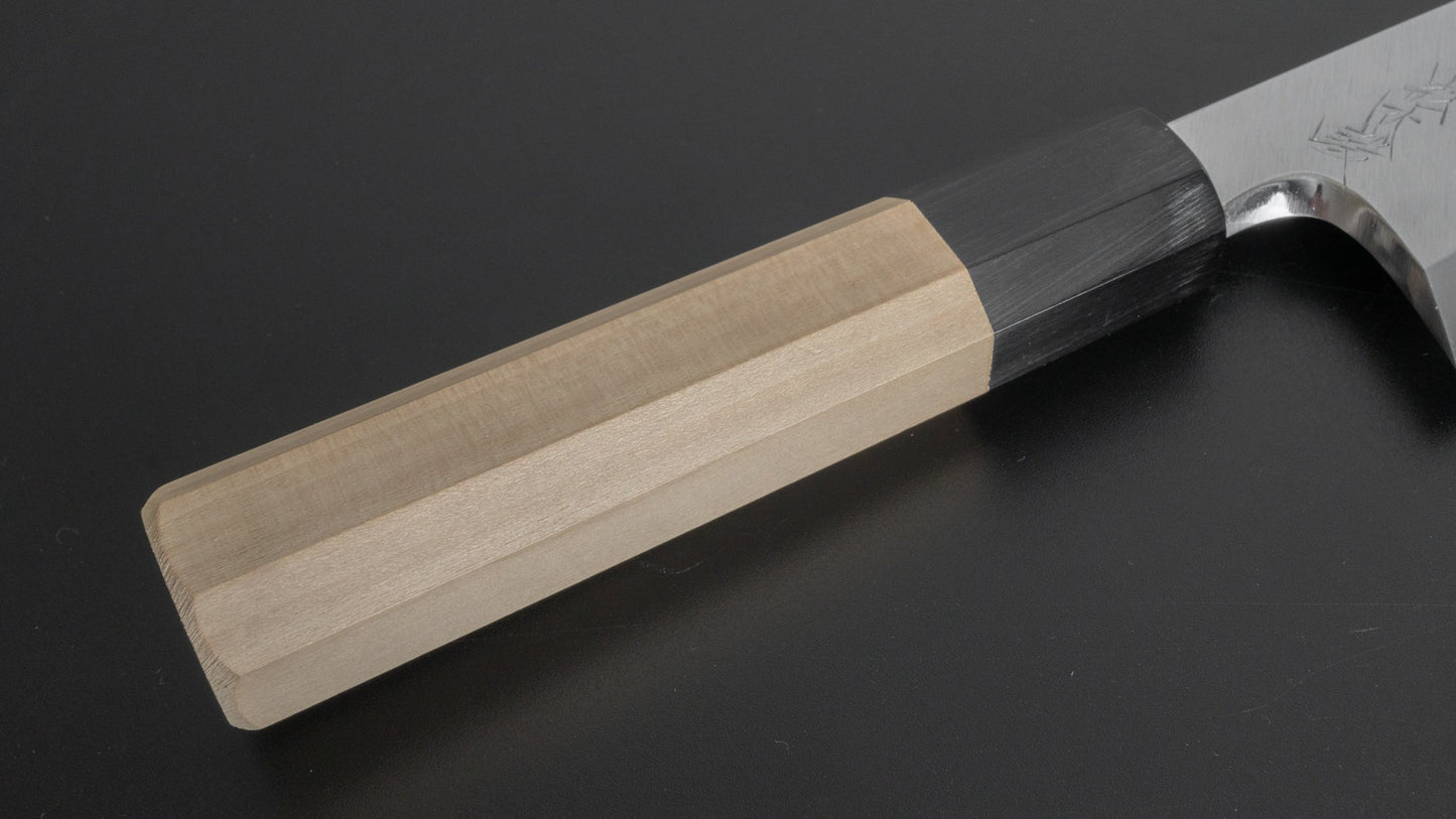 Takeda Vintage Blue #1 Limited Deba 165mm Ho Wood Handle (No.7/ Saya) - HITOHIRA
