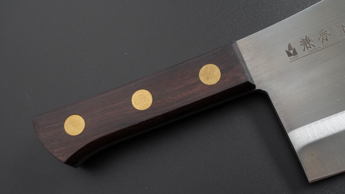 Kanehide MV Chopper 135mm Rosewood Handle - HITOHIRA