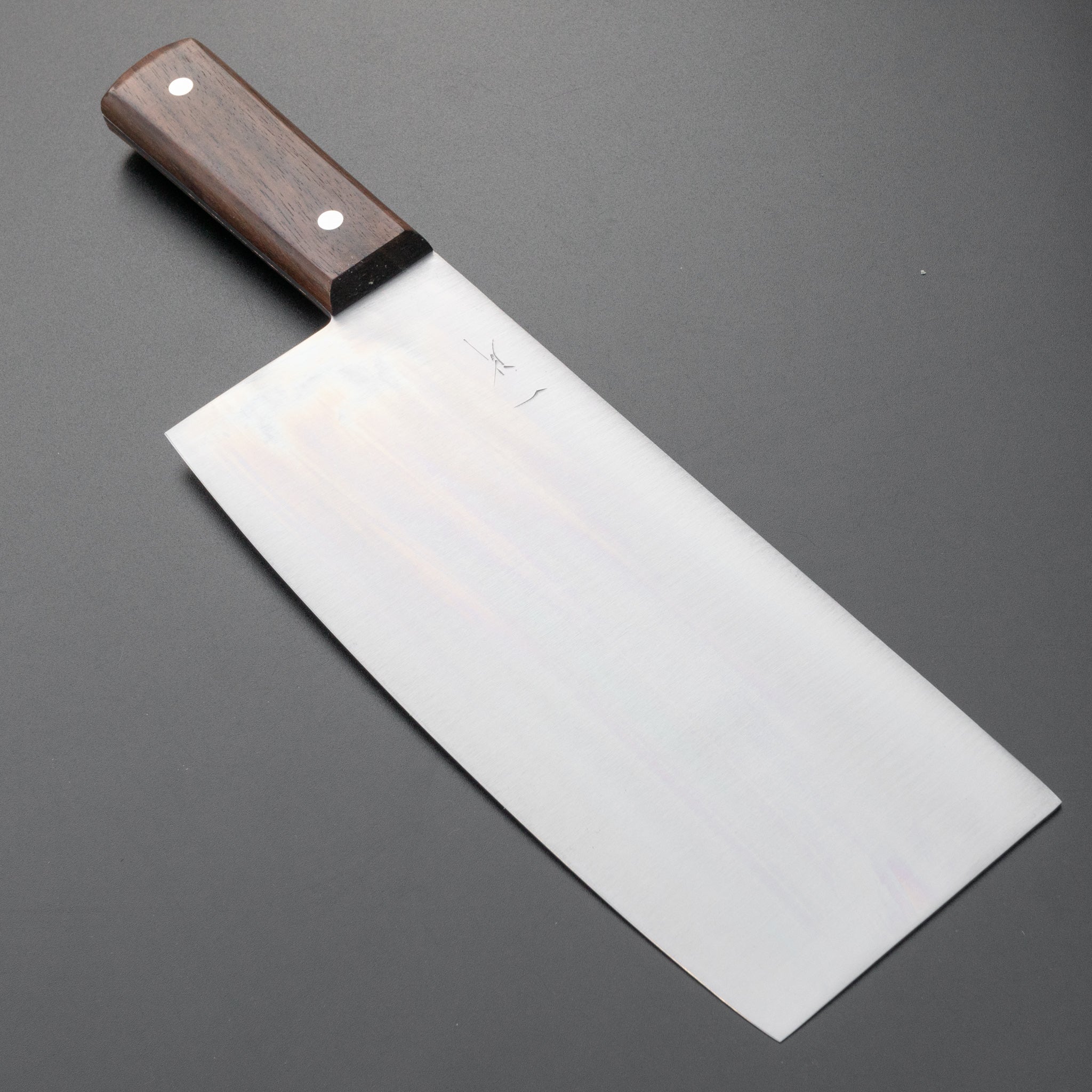 Hitohira Stainless Clad Chinese Cleaver 200mm Beechwood Handle