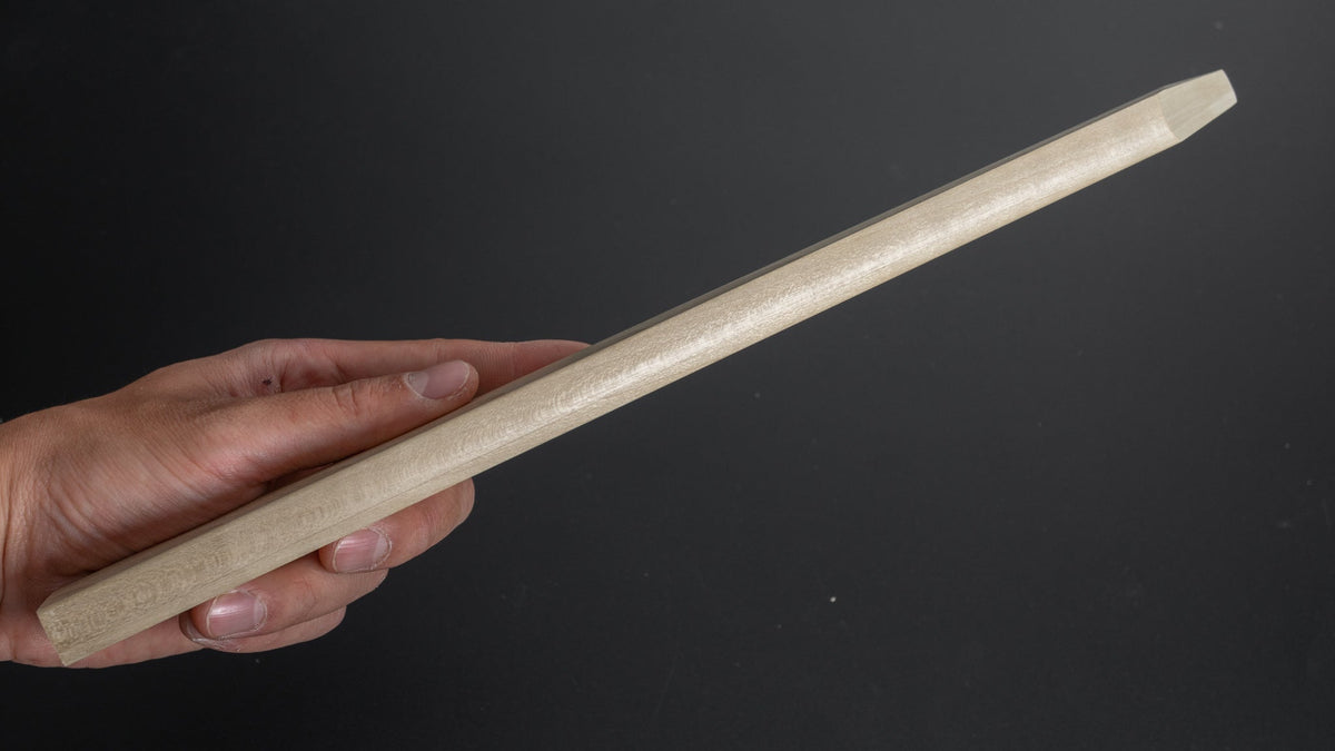 Hitohira Mumei Ho Wood Saya Left-Handed Kiritsuke Yanagiba 300mm - HITOHIRA