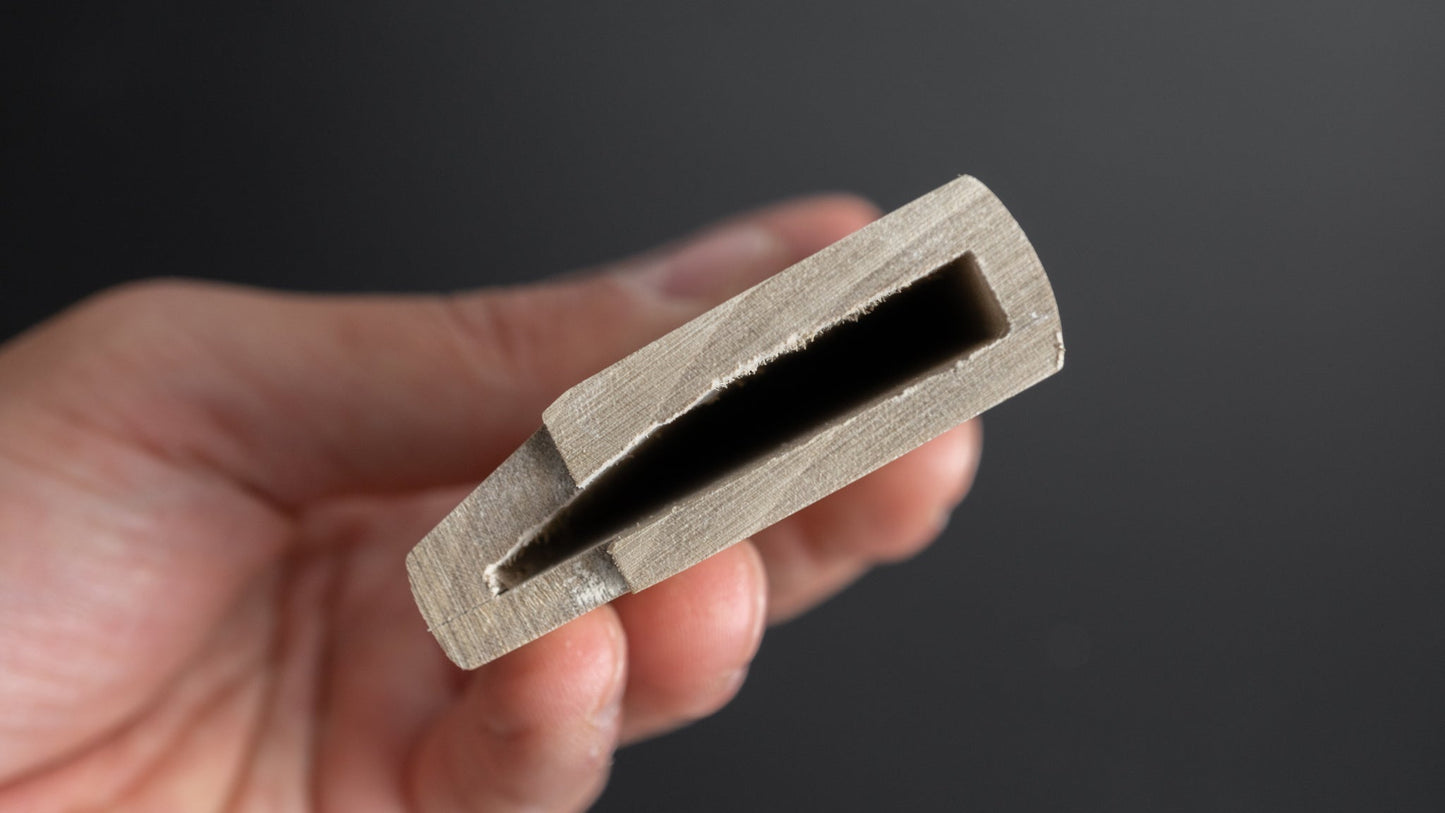 Hitohira Mumei Ho Wood Saya Left-Handed Kiritsuke Yanagiba 300mm - HITOHIRA