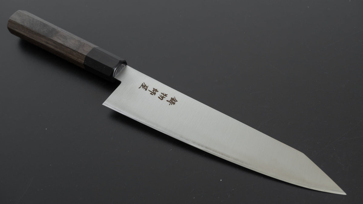 Hitohira Imojiya TH Stainless Kiritsuke Gyuto 210mm Pakka Handle (Wa) - HITOHIRA