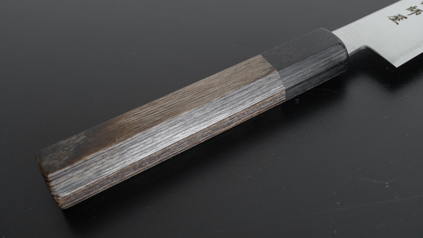 Hitohira Imojiya TH Stainless Kiritsuke Petty 150mm Pakka Handle (Wa) - HITOHIRA