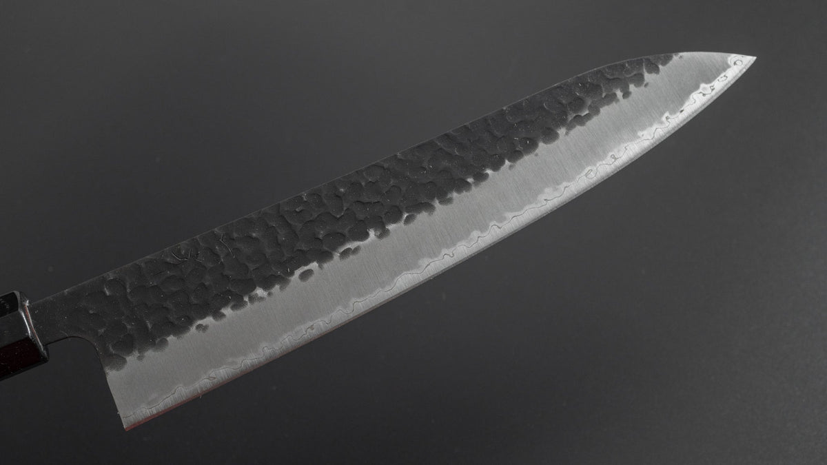 Hitohira Futana SB Kuro Tsuchime Gyuto 240mm Lacewood Handle - HITOHIRA