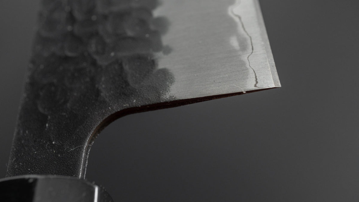 Hitohira Futana SB Kuro Tsuchime Gyuto 240mm Lacewood Handle - HITOHIRA