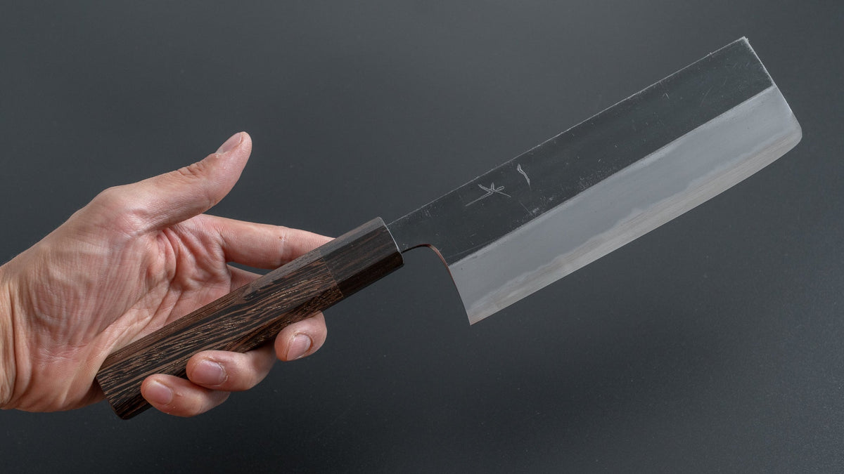 Hitohira Togashi White #2 Kurouchi Nakiri Tagayasan Handle - HITOHIRA