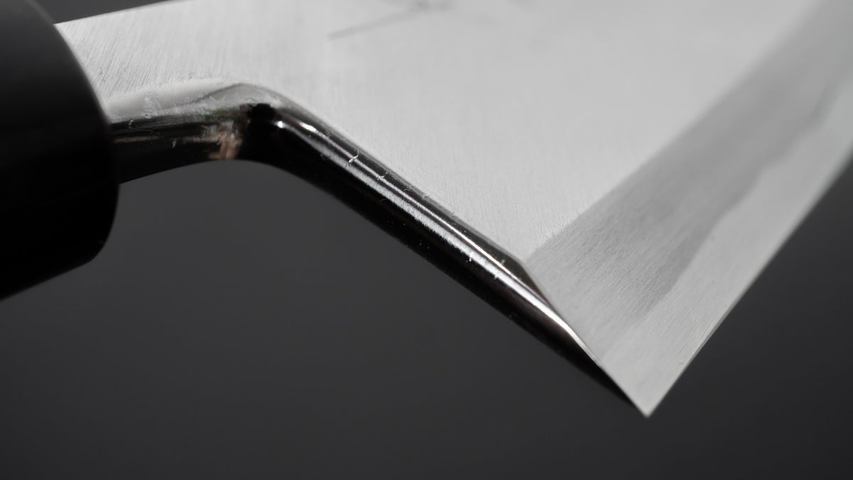 Hitohira Kikuchiyo Manzo White #3 Deba 150mm Ho Wood Handle (D-Shape) - HITOHIRA