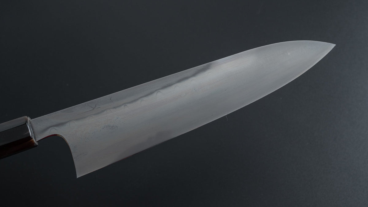 Hitohira Togashi Yohei Blue #2 Mizu Honyaki Gyuto 240mm Taihei Ebony Handle (#055/ Saya) - HITOHIRA