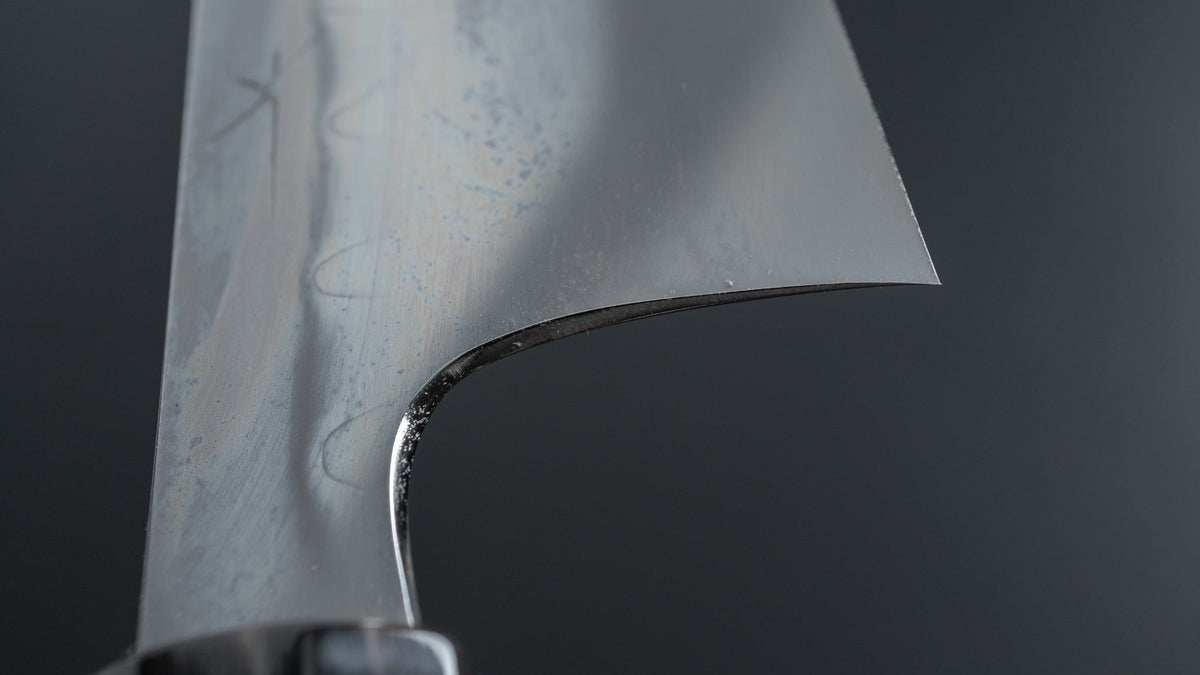 Hitohira Togashi Yohei Blue #2 Mizu Honyaki Gyuto 240mm Taihei Ebony Handle (#055/ Saya) - HITOHIRA