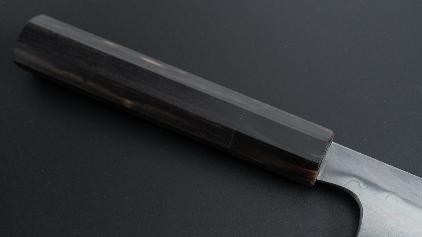 Hitohira Togashi Yohei Blue #2 Mizu Honyaki Gyuto 240mm Taihei Ebony Handle (#055/ Saya) - HITOHIRA