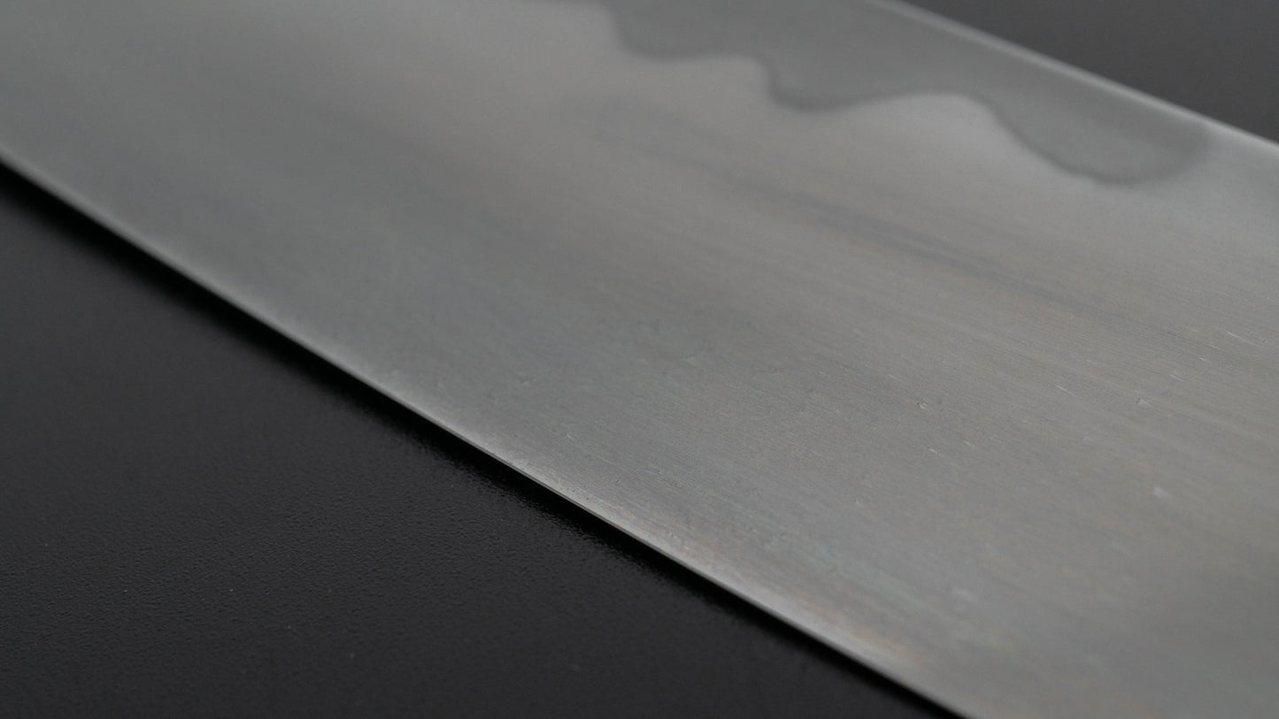 Hitohira Togashi Yohei White #1 Fuji Mizu Honyaki Gyuto 240mm Ziricote Handle (#029/ Saya) - HITOHIRA