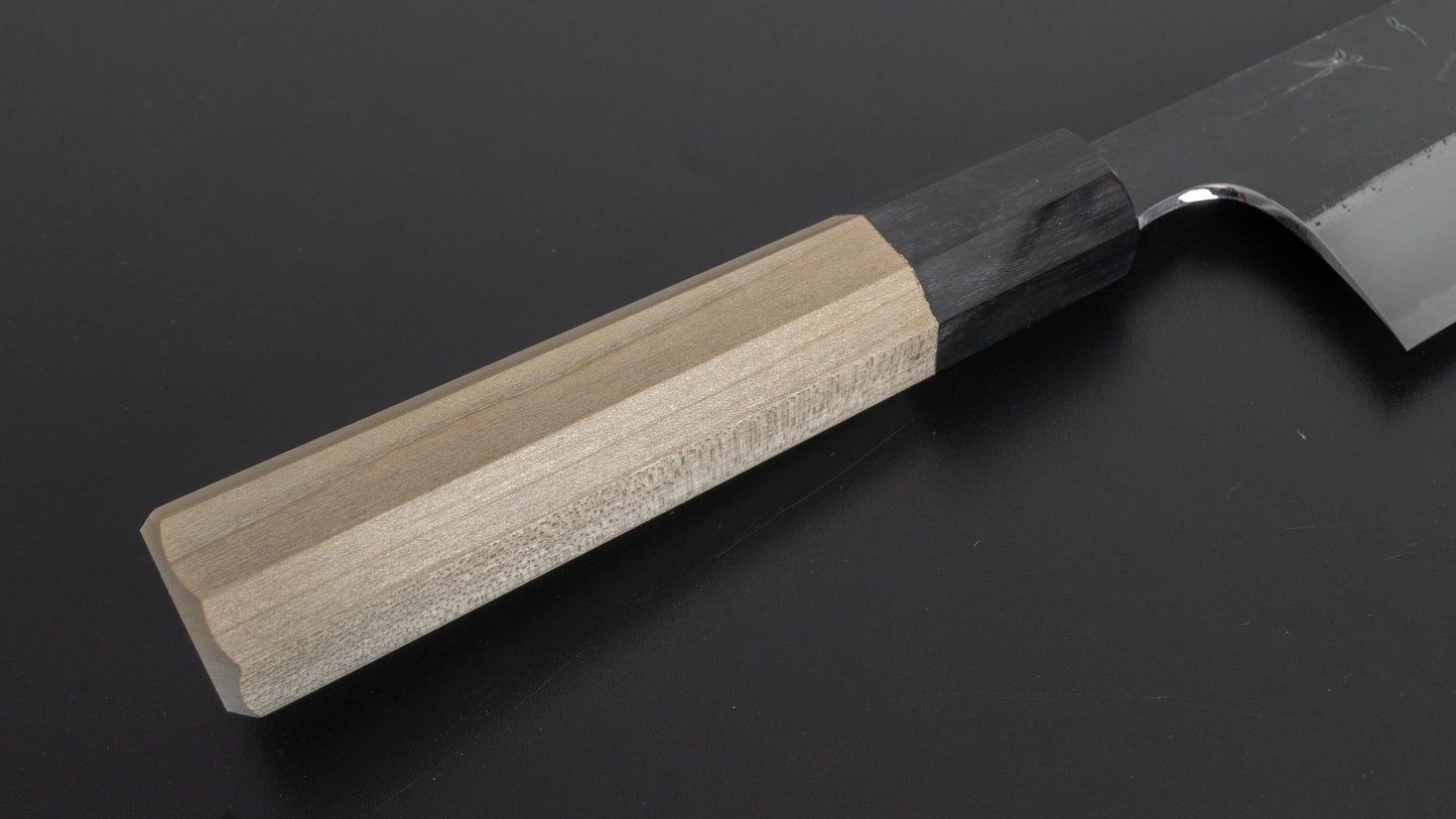 Hitohira Togashi White #2 Kurouchi Bunka Ho Wood Handle - HITOHIRA