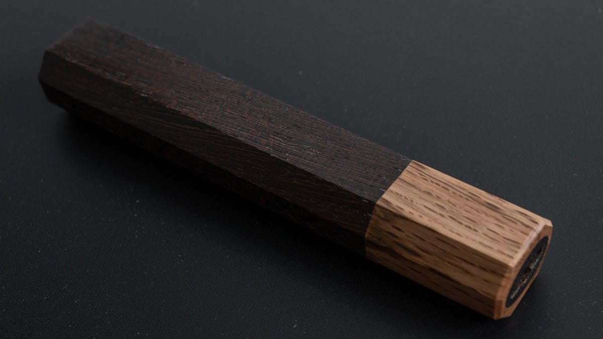 Hitohira WB Two-Tone Handle Wenge x Oak 130mm - HITOHIRA