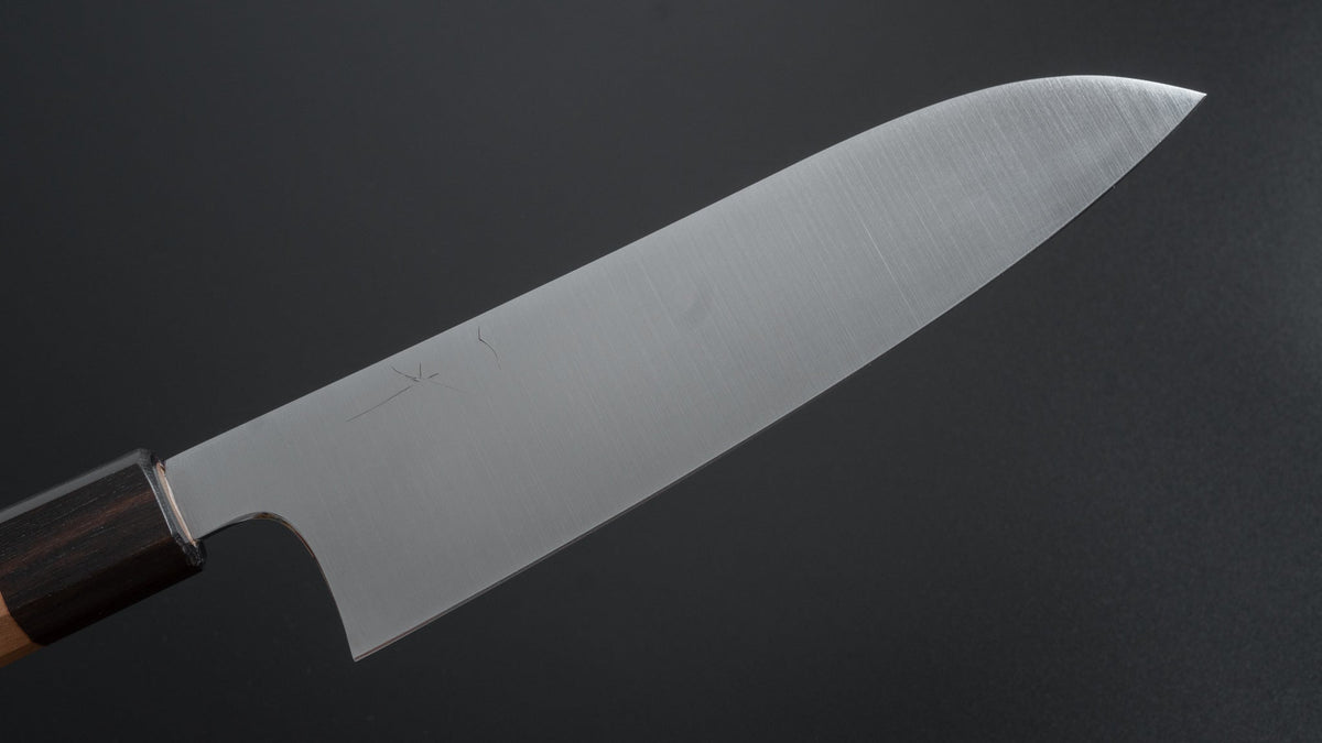 Hitohira SKR Stainless Santoku Cherry Wood Handle - HITOHIRA