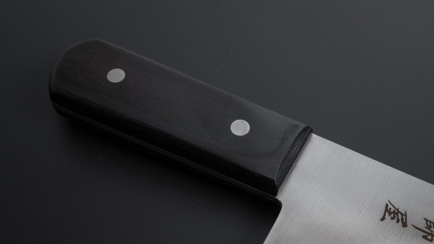 Hitohira Imojiya TH Stainless Chinese Cleaver 220mm Pakka Handle - HITOHIRA