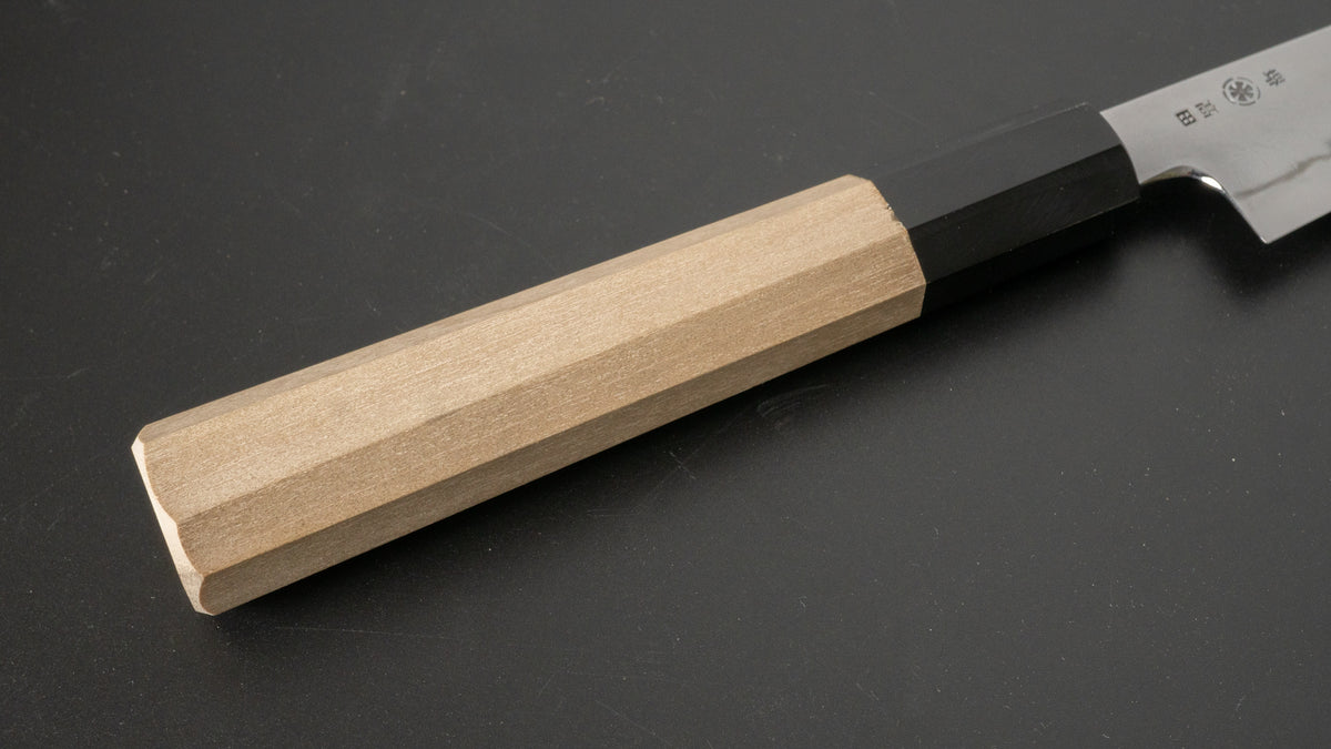 Takada no Hamono White #2 Suiboku Petty 135mm Ho Wood Handle - HITOHIRA