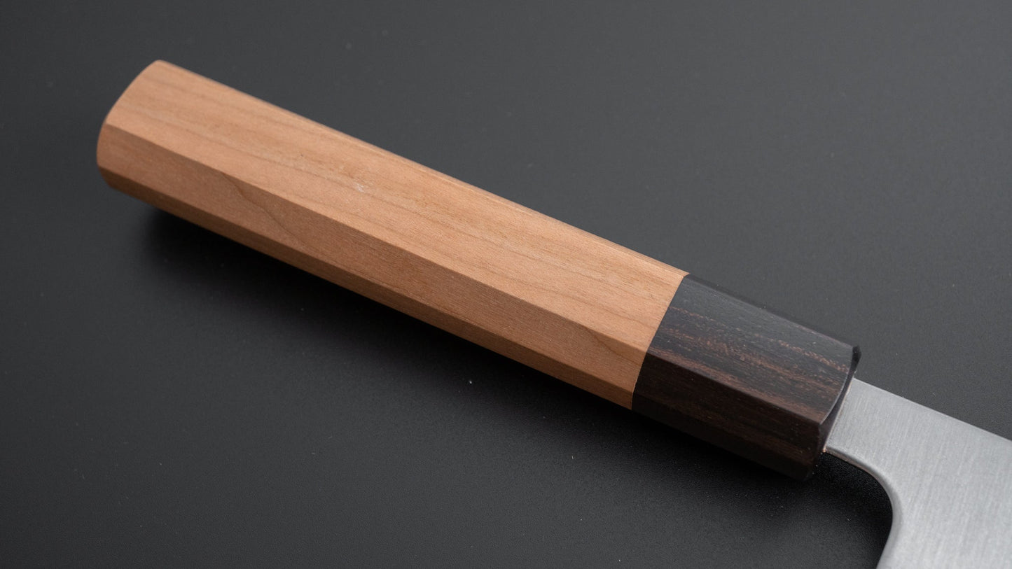 Hitohira Futana SB Migaki Gyuto 180mm Cherry Wood Handle - HITOHIRA