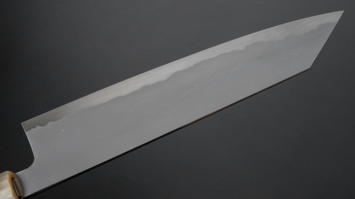 Tetsujin Blue #2 Kasumi Kiritsuke Gyuto 240mm Ho Wood Handle - HITOHIRA