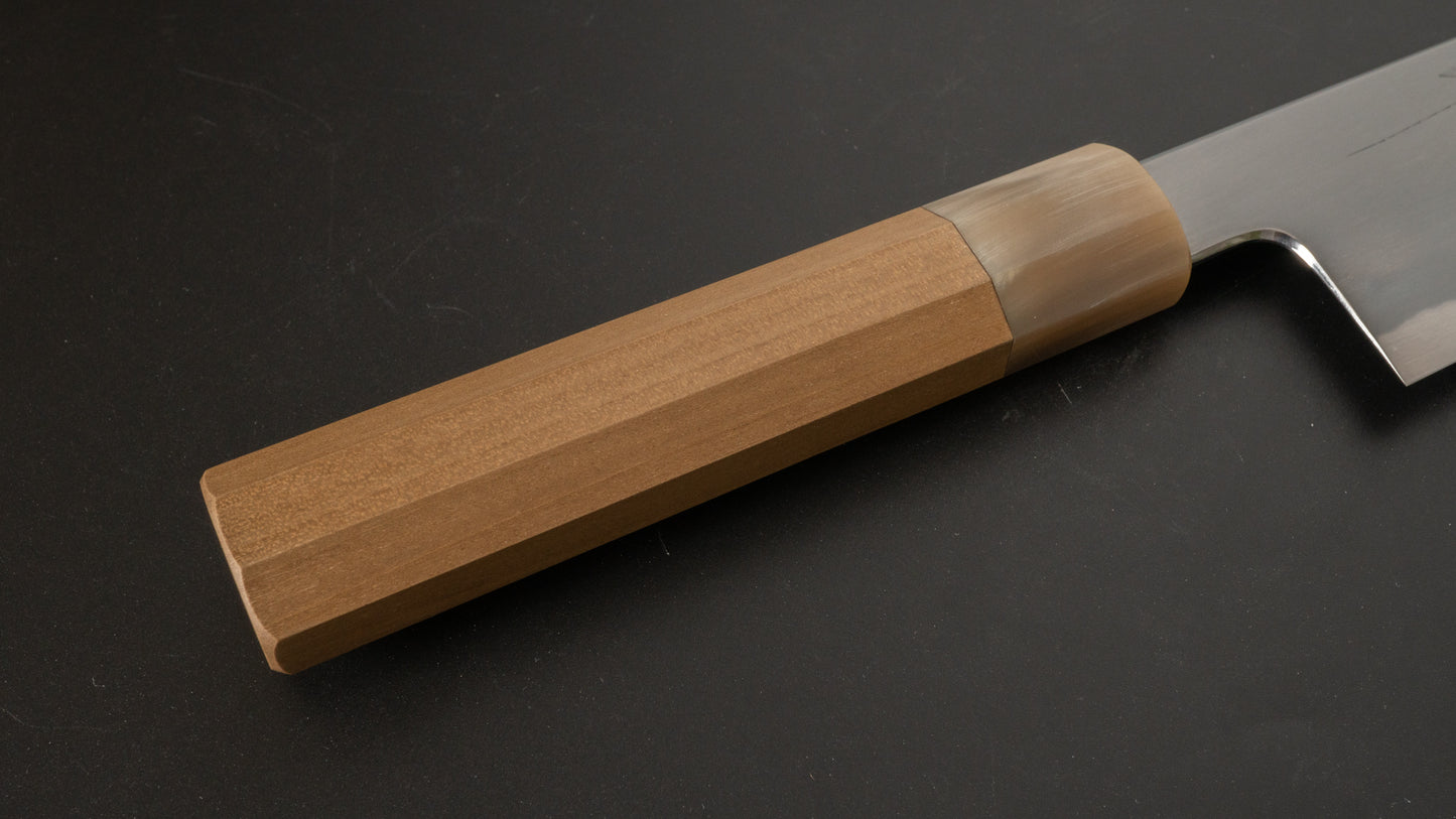 Tetsujin Blue #2 Kasumi Kiritsuke Gyuto 240mm Ho Wood Handle - HITOHIRA