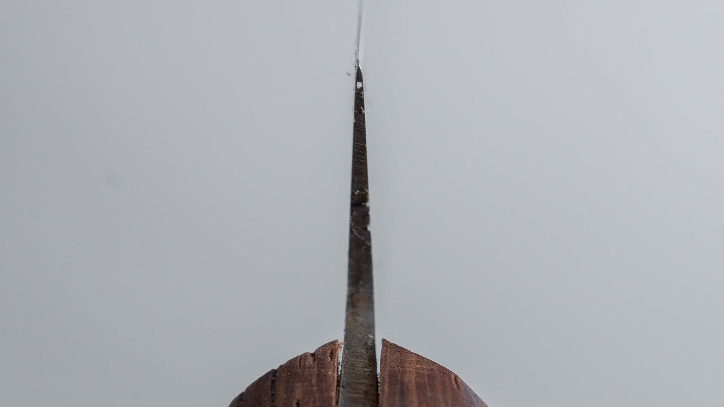 Morihei Hisamoto Vintage SK Petty 120mm Rosewood Handle (No Bolster) - HITOHIRA