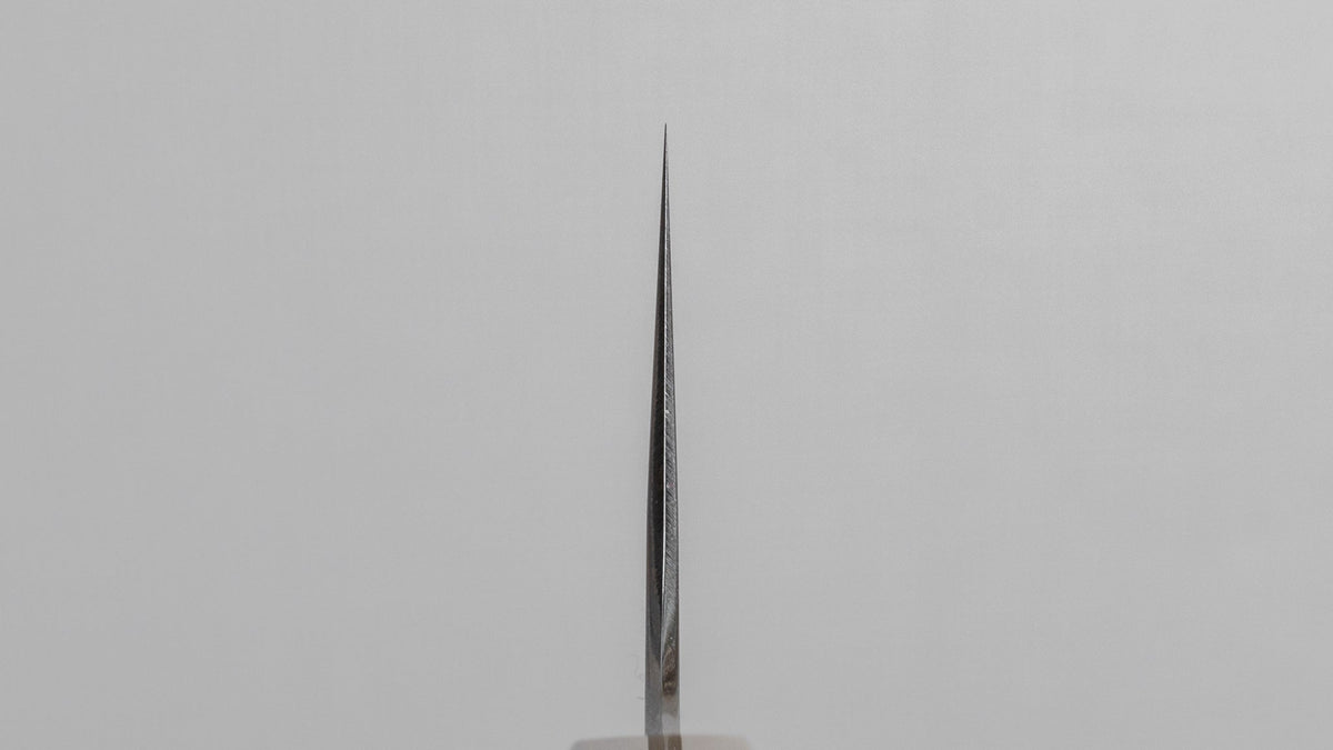 Hitohira Togashi Kyuzo White #1 Fuji Hakumon Mizu Honyaki Gyuto 240mm Taihei Makassar Ebony Handle (#034/ Saya) - HITOHIRA