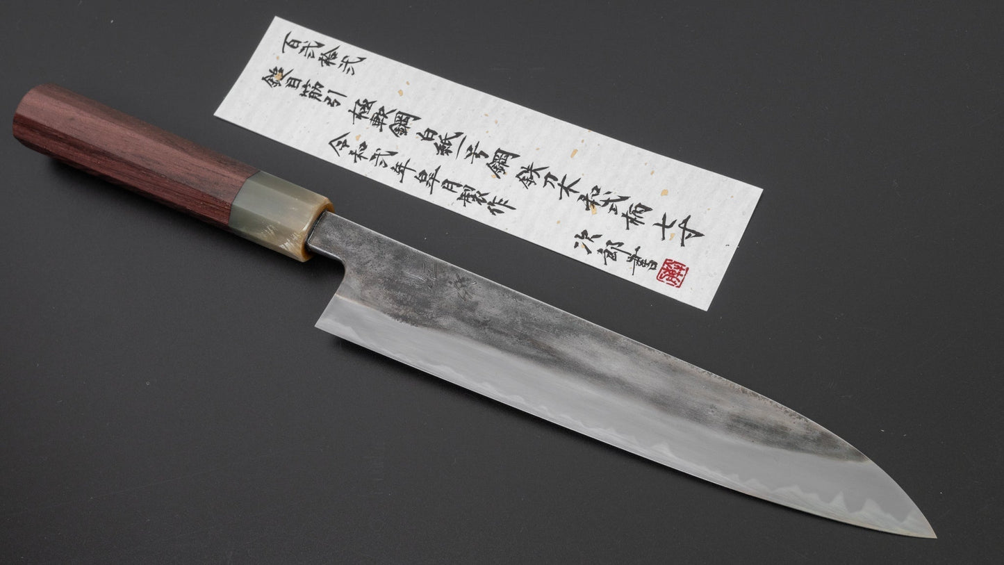 Jiro Tsuchime Wa Sujihiki 210mm Taihei Tagayasan Handle (#122) | HITOHIRA