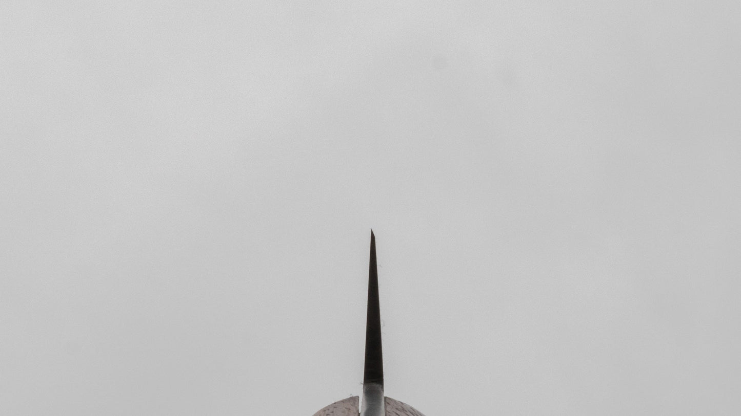 Kanehide Bessaku Left-Handed Honesuki Kaku 150mm Rosewood Handle - HITOHIRA