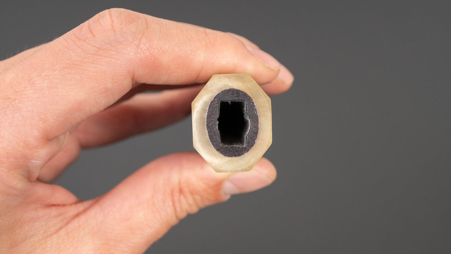 Taihei Rosewood Octagonal Handle for Deba/ Mioroshi 150mm | HITOHIRA