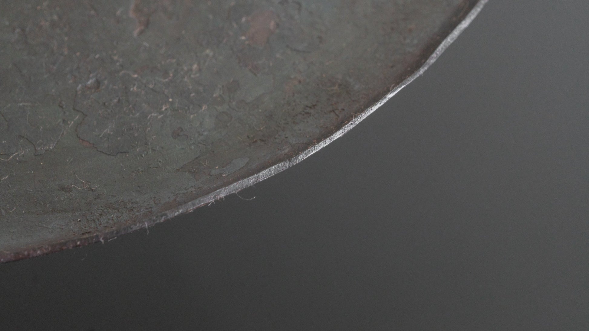 Kanatoko Hand Forged Iron Plate 145mm (Thinner) - HITOHIRA